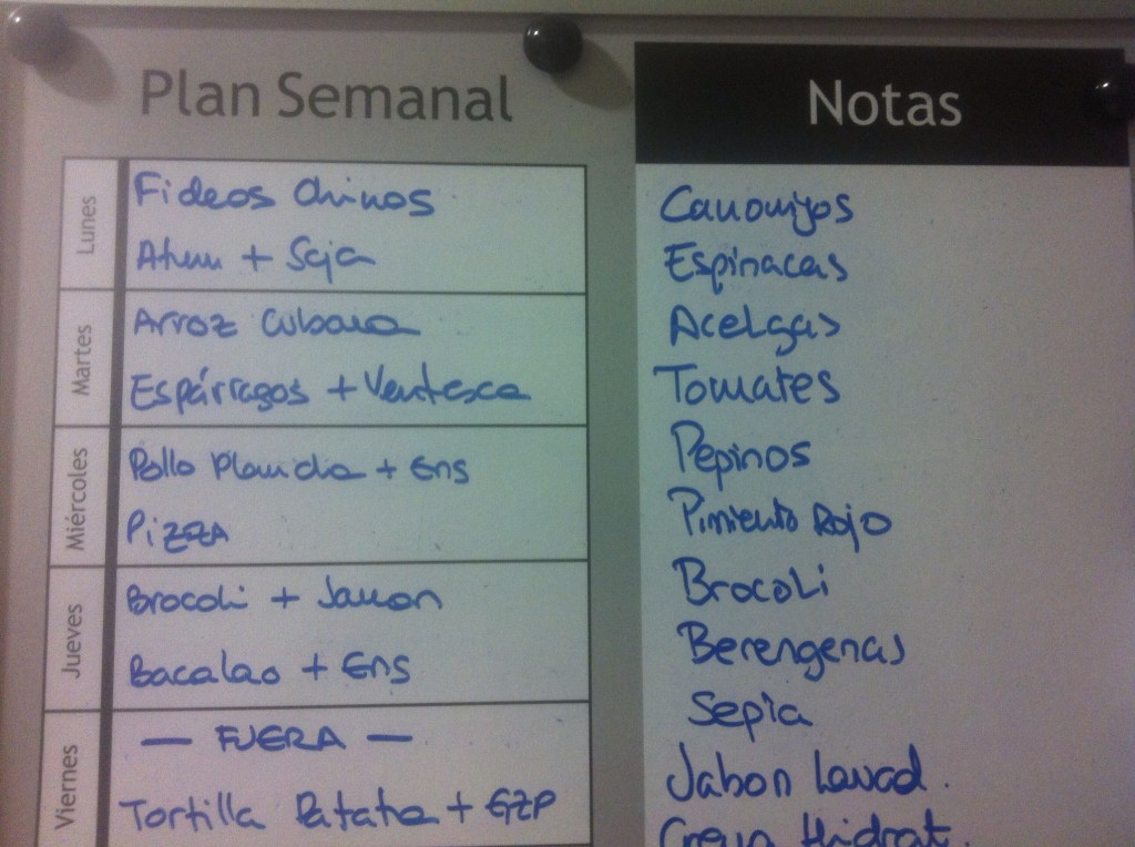 Plan Comidas Semanal