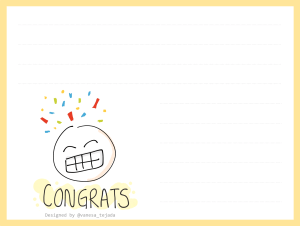 CongratsCard
